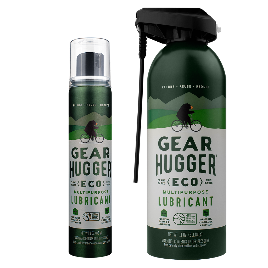 Gear Hugger Multipurpose Lubricant - Eco-Friendly (11 oz Bottle & 3 oz Bottle)